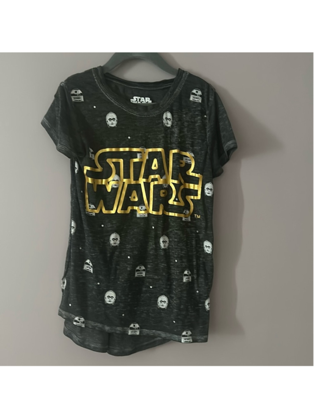 Star Wars thin shirt R2D2 and C-3PO